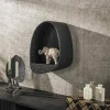 WoonStijl Wandschap metallic druppel