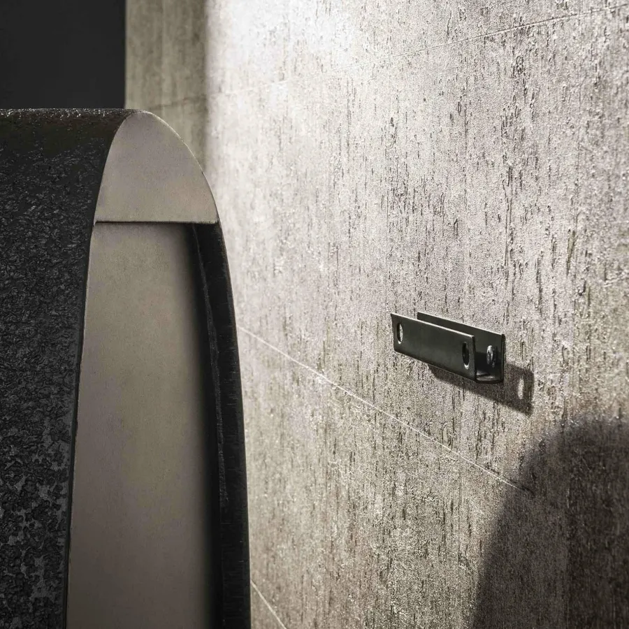 WoonStijl Wandschap metallic driehoek New