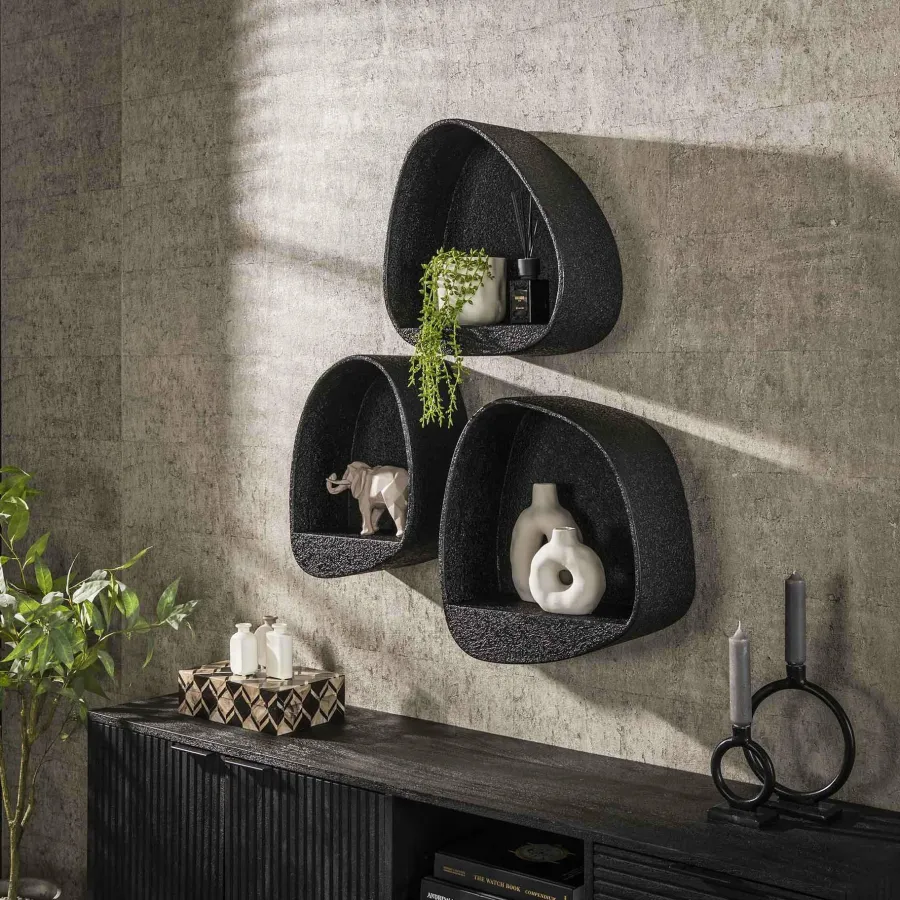 WoonStijl Wandschap metallic breed Sale
