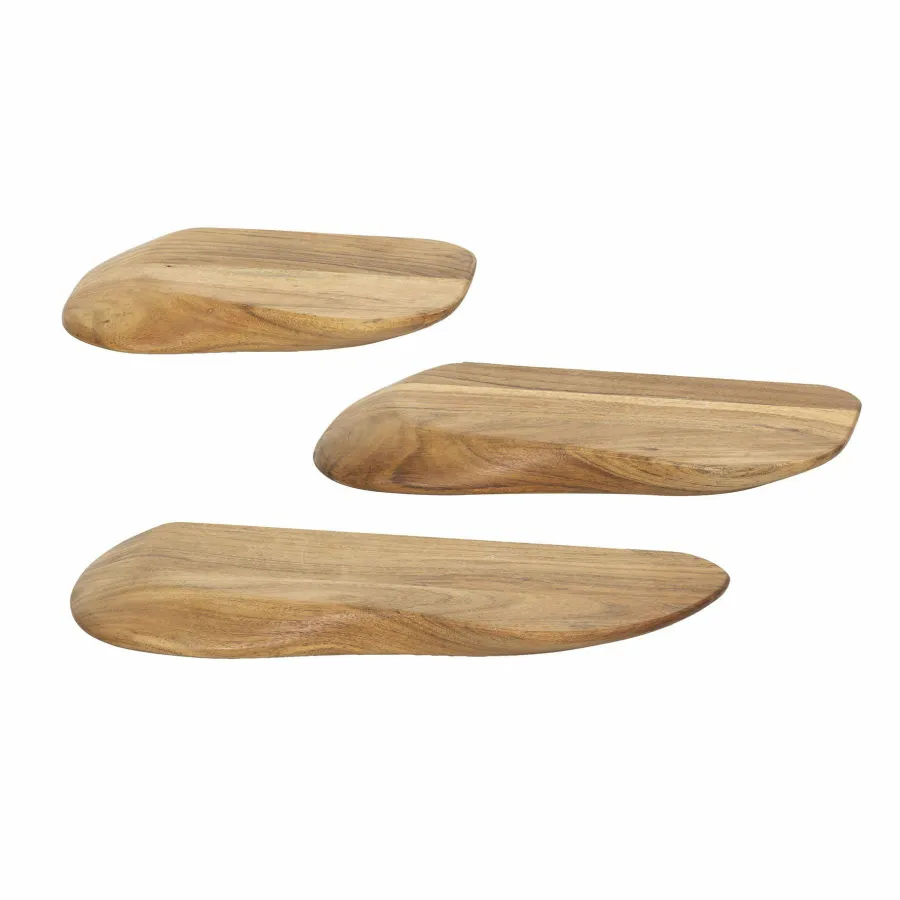WoonStijl Wandschap organic set van 3 Discount