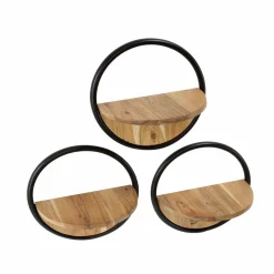 WoonStijl Wandschap round set van 3 Sale