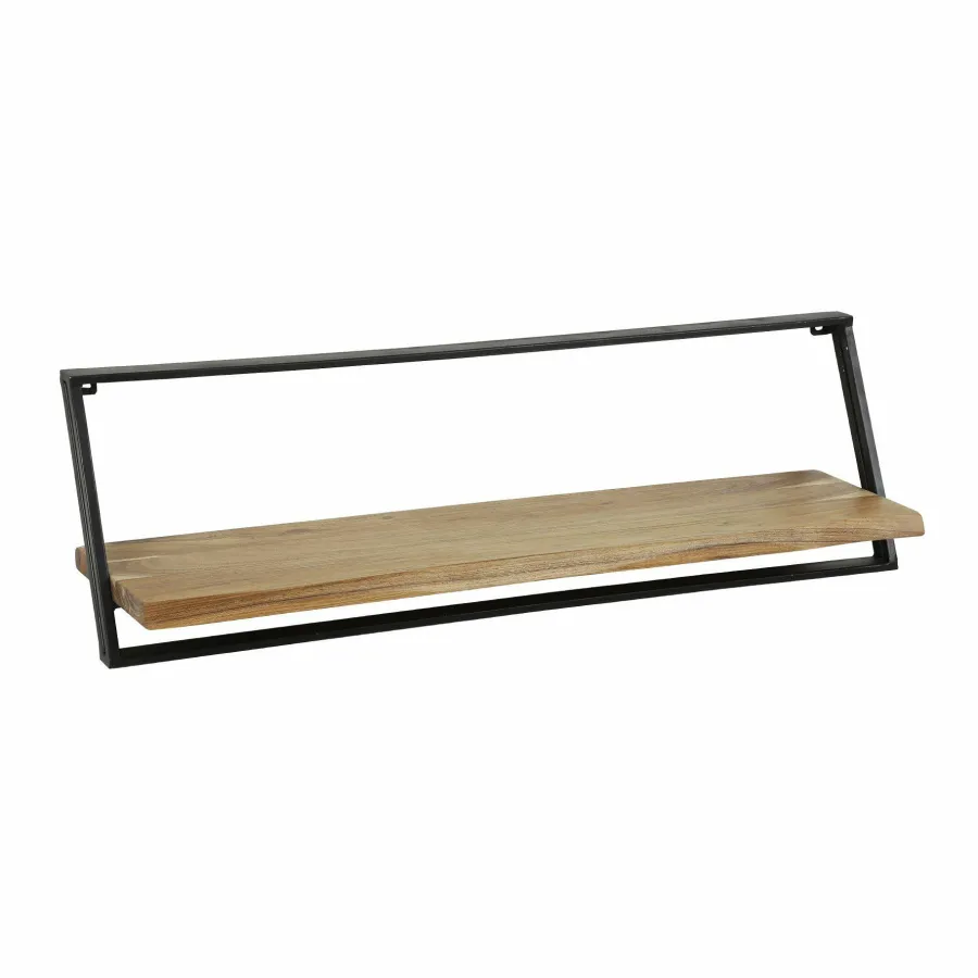 WoonStijl Wandschap set van 3 Lean acacia New