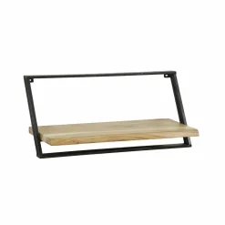 WoonStijl Wandschap set van 3 Lean acacia New
