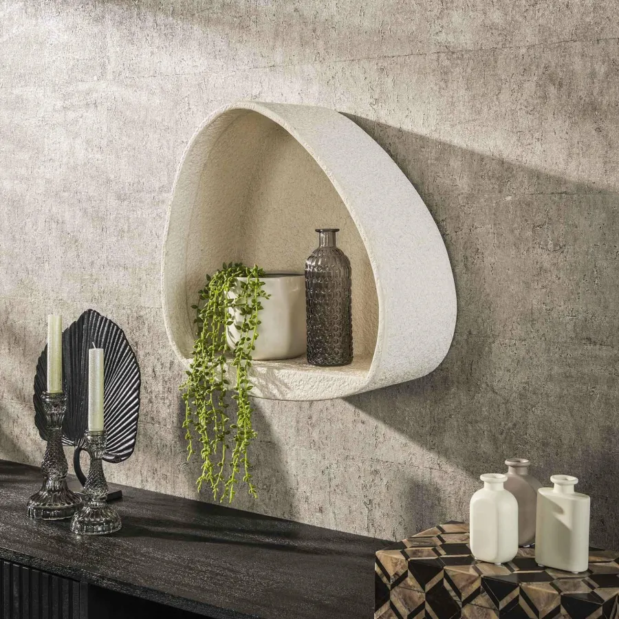WoonStijl Wandschap Stone driehoek Discount
