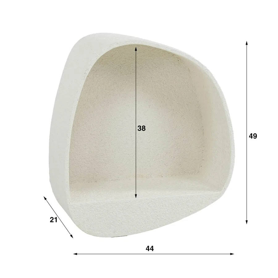 WoonStijl Wandschap Stone breed Clearance