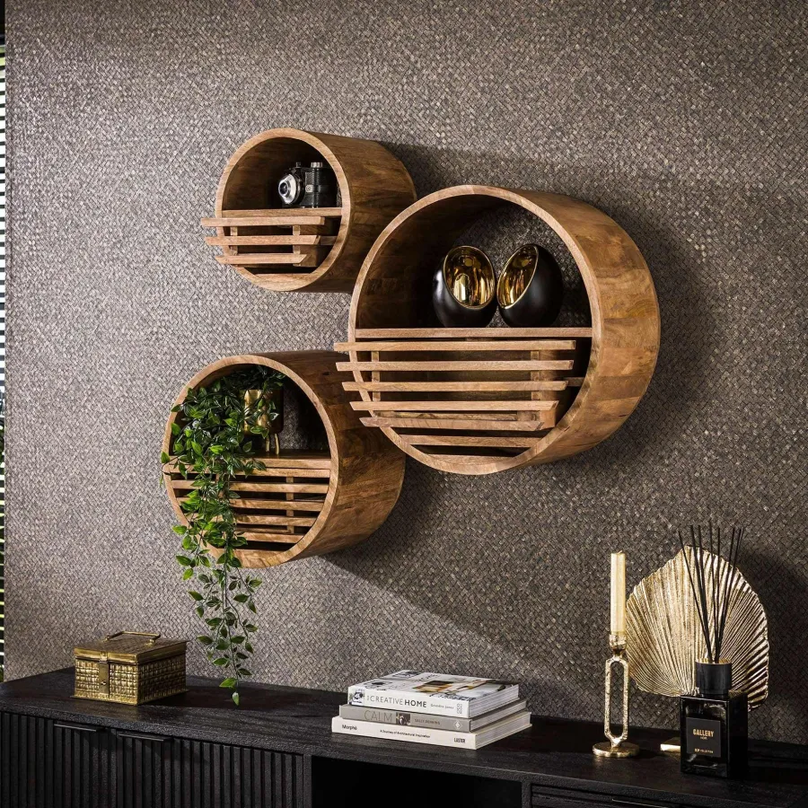 WoonStijl Wandschap tweak Ø50 met lade Outlet