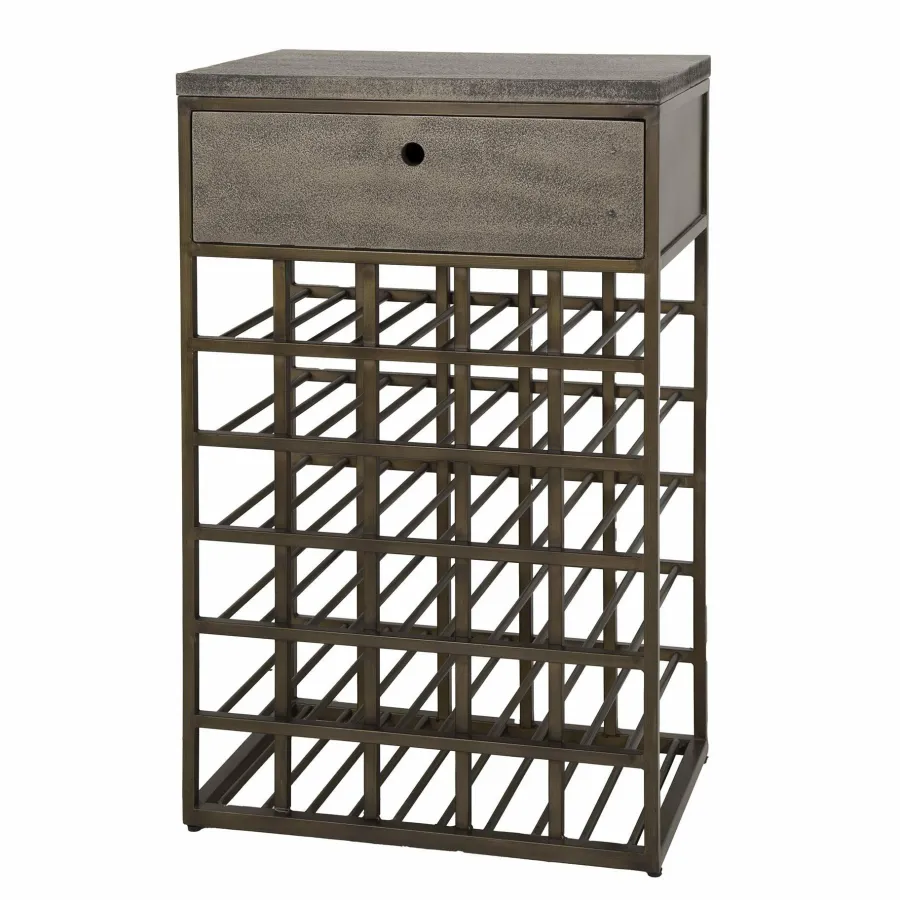 WoonStijl Wijnkast Ferro 1 lade Sale