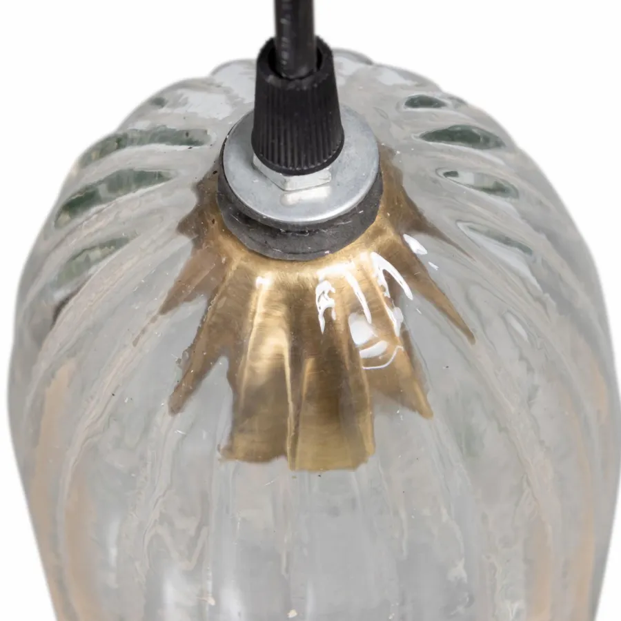 Woood Ablis hanglamp glas transparant Discount