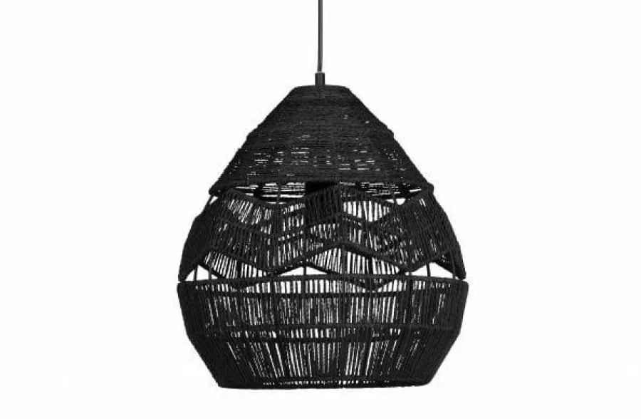 Woood Adelaide hanglamp zwart ø35cm Outlet