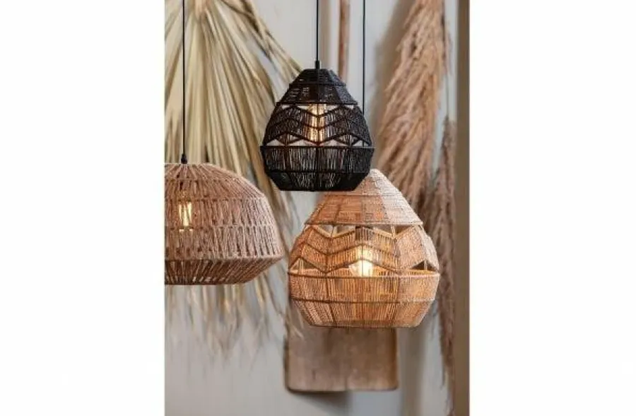 Woood Adelaide hanglamp zwart ø35cm Outlet