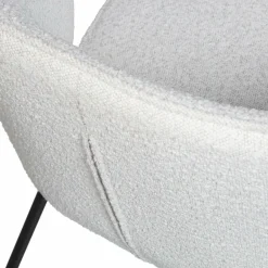 Woood Admit eetkamerstoel bouclé naturel Clearance