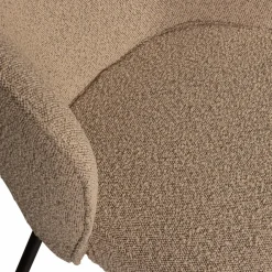Woood Admit eetkamerstoel bouclé beige Best