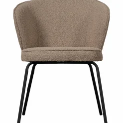Woood Admit eetkamerstoel bouclé beige Best