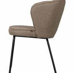 Woood Admit eetkamerstoel bouclé beige Best