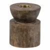 Woood Aiden Kandelaar Hout Bruin Discount