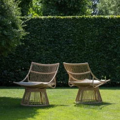 Woood Alatna tuinstoel wicker naturel Sale