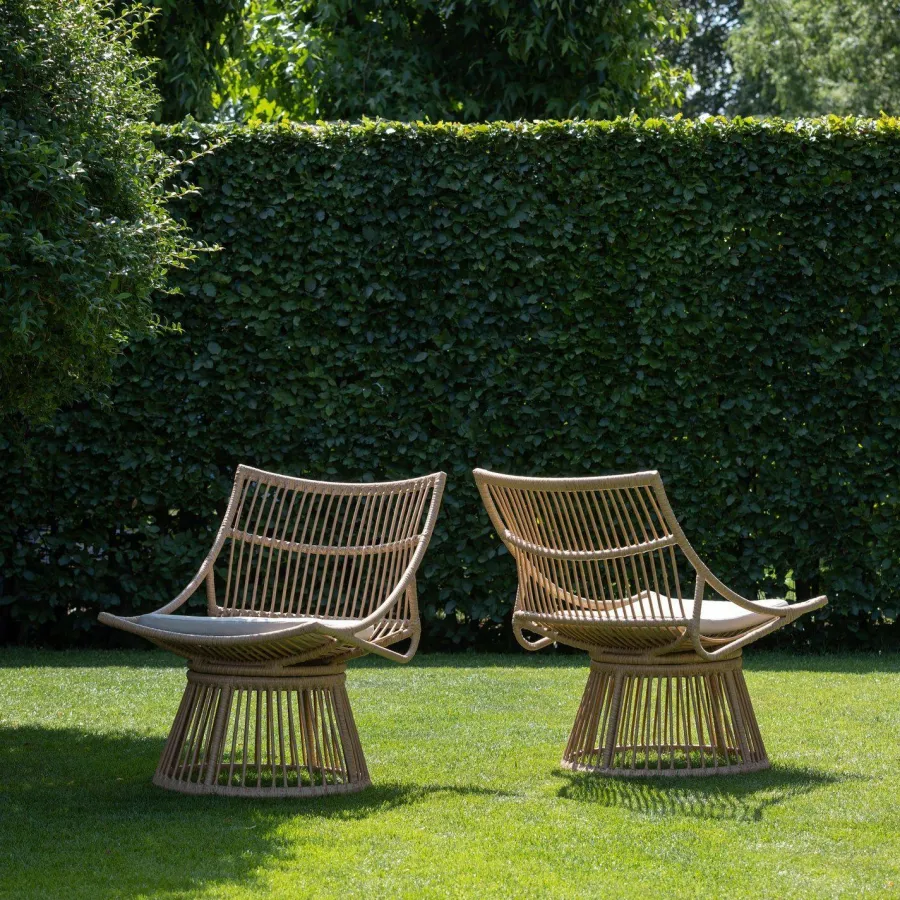 Woood Alatna tuinstoel wicker naturel Sale