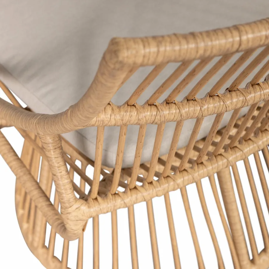 Woood Alatna tuinstoel wicker naturel Sale