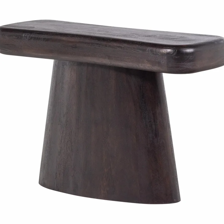 Woood Amco Sidetable Mango Hout Zwart Sale