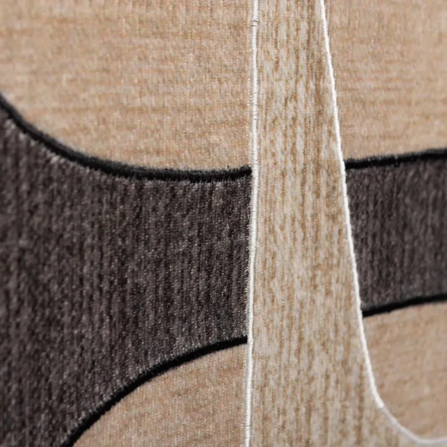 Woood Anno wanddeco katoen naturel/bruin Hot