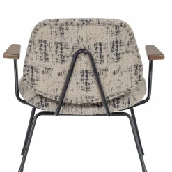 Woood Aure fauteuil chenille beige/zwart Sale