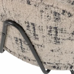 Woood Aure fauteuil chenille beige/zwart Sale