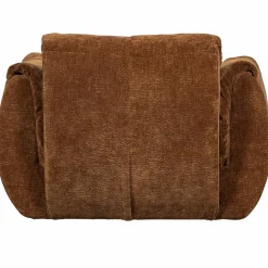Woood Baggy draaifauteuil 3d chenille middenbruin New