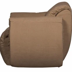 Woood Baggy draaifauteuil geweven chenille bruin Sale