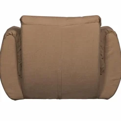 Woood Baggy draaifauteuil geweven chenille bruin Sale