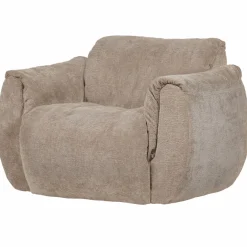 Woood Baggy draaifauteuil 3d chenille zand Discount
