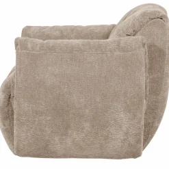 Woood Baggy draaifauteuil 3d chenille zand Discount