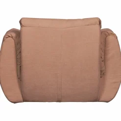 Woood Baggy draaifauteuil geweven chenille oudroze Sale