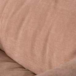 Woood Baggy draaifauteuil geweven chenille oudroze Sale