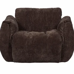 Woood Baggy draaifauteuil 3d chenille donkerbruin Clearance
