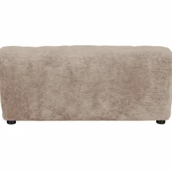 Woood Baggy hocker 3d chenille zand