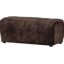 Woood Baggy hocker 3d chenille donkerbruin Discount