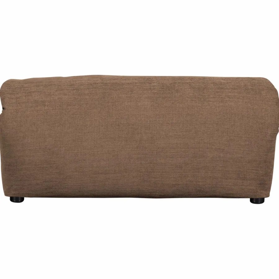 Woood Baggy hocker geweven chenille bruin Online
