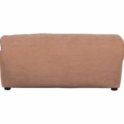 Woood Baggy hocker geweven chenille oudroze Sale