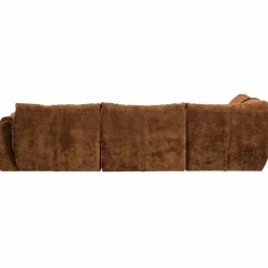 Woood Baggy hoekbank links 3d chenille middenbruin Sale