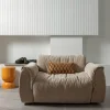 Woood Baggy loveseat 3d chenille zand Sale