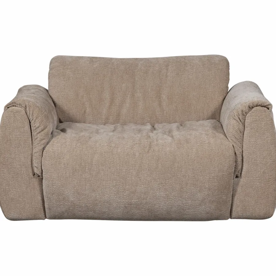 Woood Baggy loveseat 3d chenille zand Sale