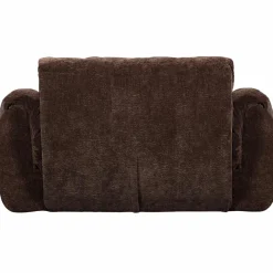 Woood Baggy loveseat 3d chenille donkerbruin Outlet