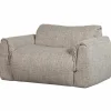 Woood Baggy loveseat geweven stof naturel melange Sale
