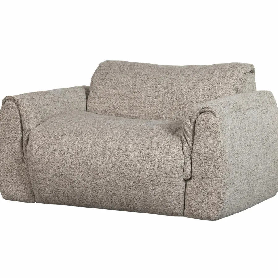 Woood Baggy loveseat geweven stof naturel melange Sale