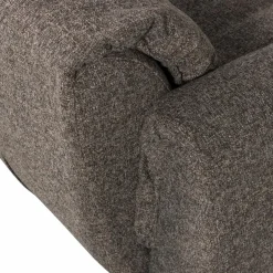 Woood Baggy loveseat geweven stof warmgrijs melange Outlet