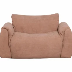 Woood Baggy loveseat geweven chenille oudroze Best