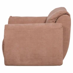 Woood Baggy loveseat geweven chenille oudroze Best