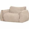 Woood Baggy loveseat geweven chenille zand Clearance