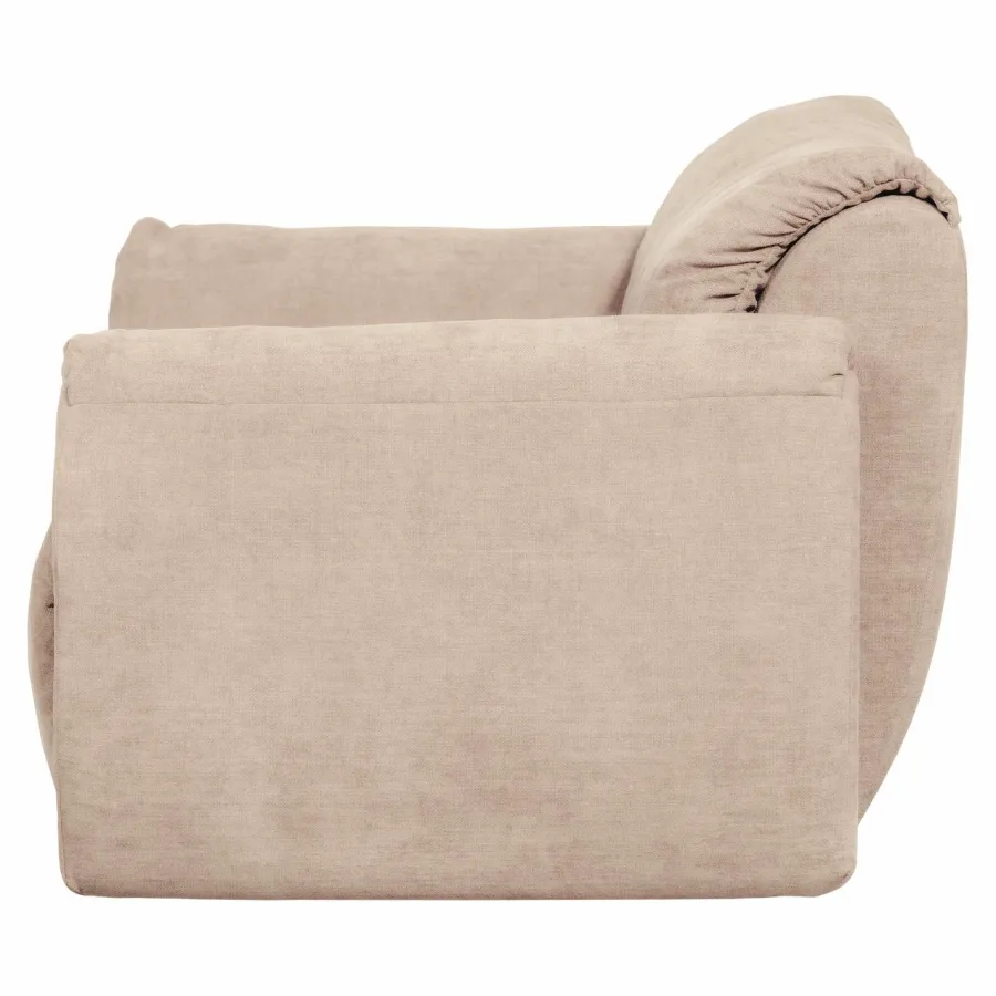 Woood Baggy loveseat geweven chenille zand Clearance
