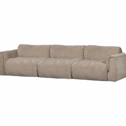 Woood Baggy 3-zits bank 3d chenille zand Clearance